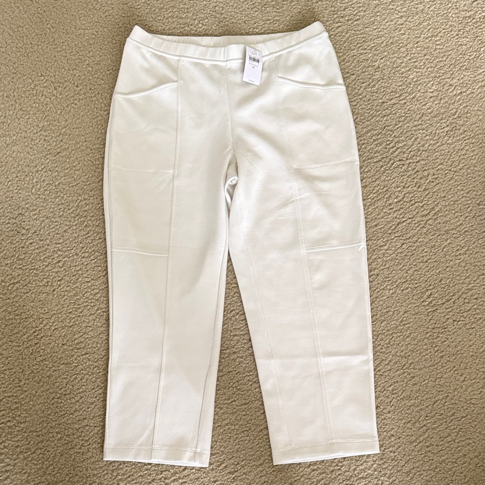 NWT J. Jill Cream Pants VERY SOFT